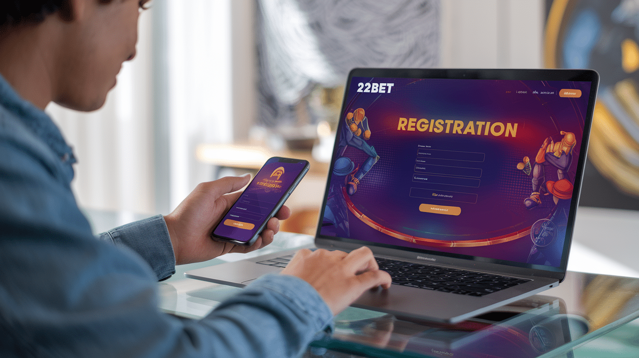22 bet come registrarsi
