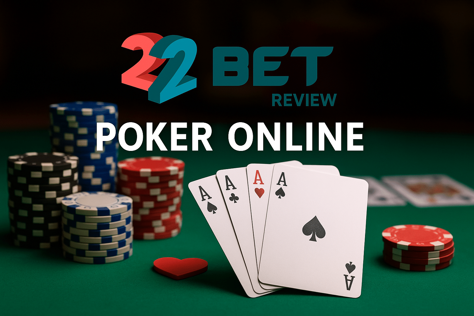 22 bet poker online